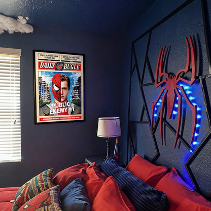 Daily Bugle 3D — plakat kolekcjonerski Spider Hero